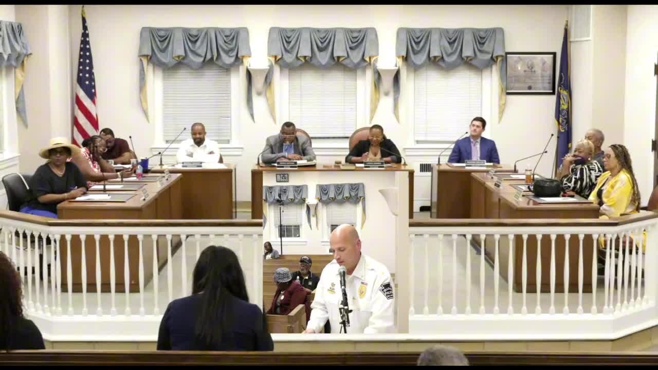 Police chief seeks civil service testing and $250,000 vehicle grant; current eligibility list exhausted