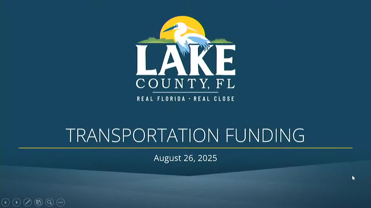 Lake County commissioners vote to advertise full 5-cent local gas tax as part of plan to speed road work