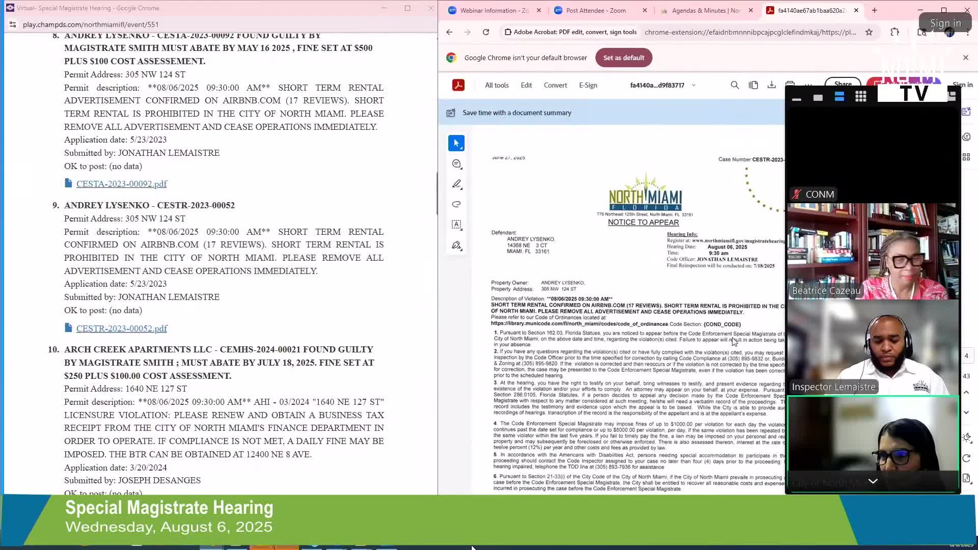 Magistrate finds persistent leakage and mold at renter’s unit, gives owner 30 days to fix or face $450 daily fine
