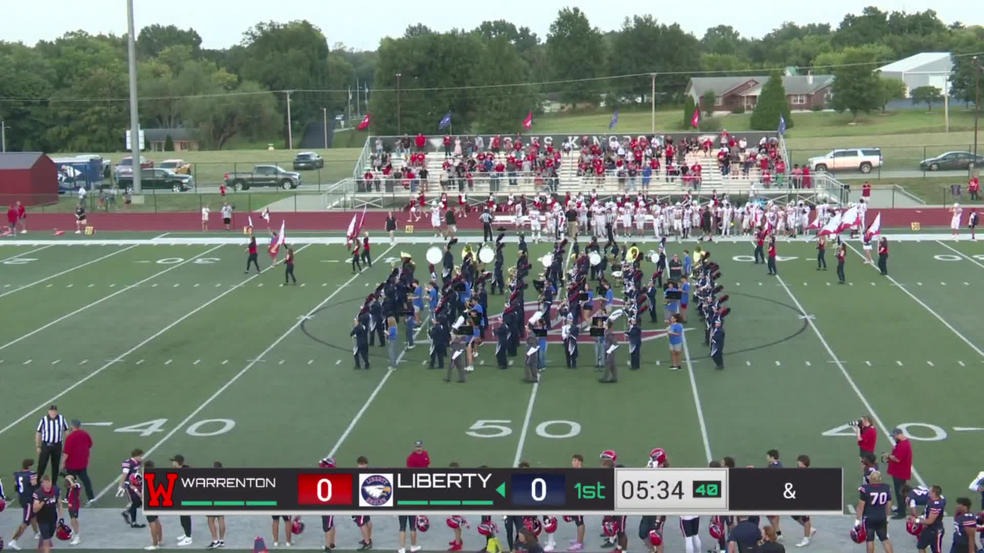 Wentzville Liberty beats Warrenton 35-0; Thornton, Mack lead Eagles