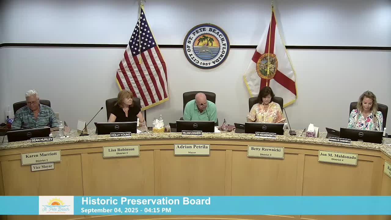 Board discusses local historic-district options and moves to develop a design guidebook