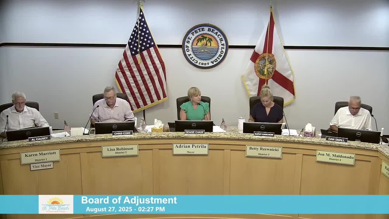 Board denies variance for dual front stair design at new Fourth Palm Point home