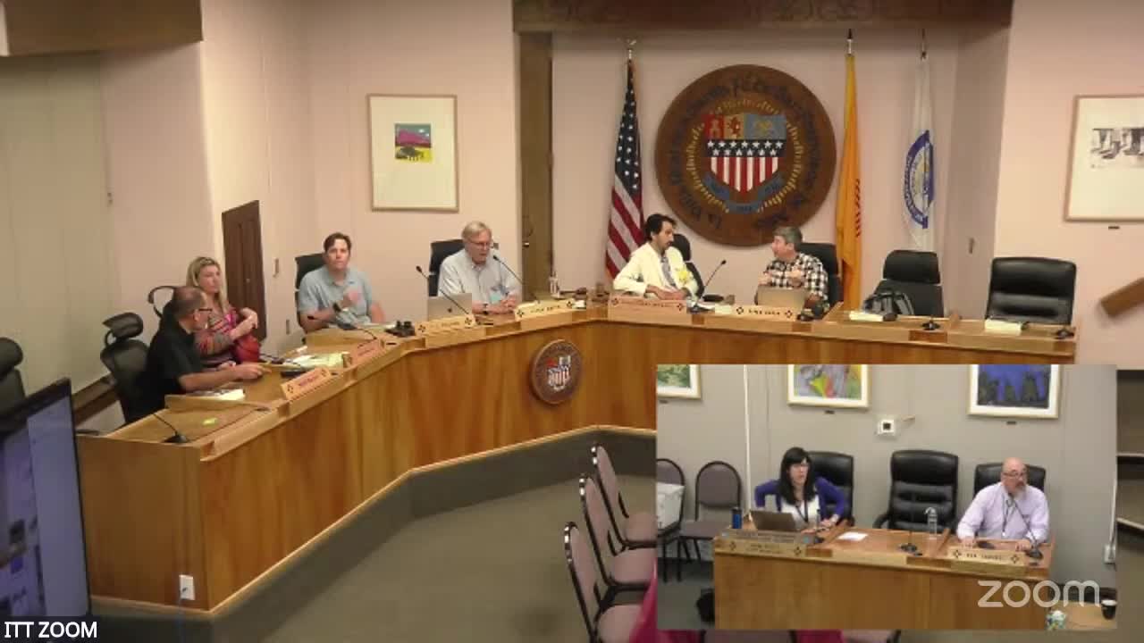 Santa Fe Planning Commission Reviews General Plan Update and Engages Public in Visioning Session