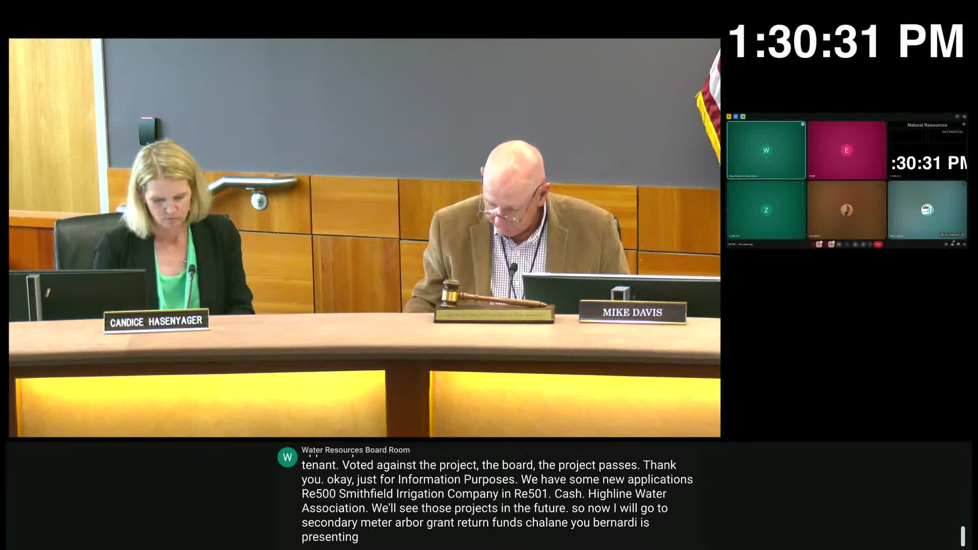 Board sets fifth application window for ARPA secondary-meter return funds