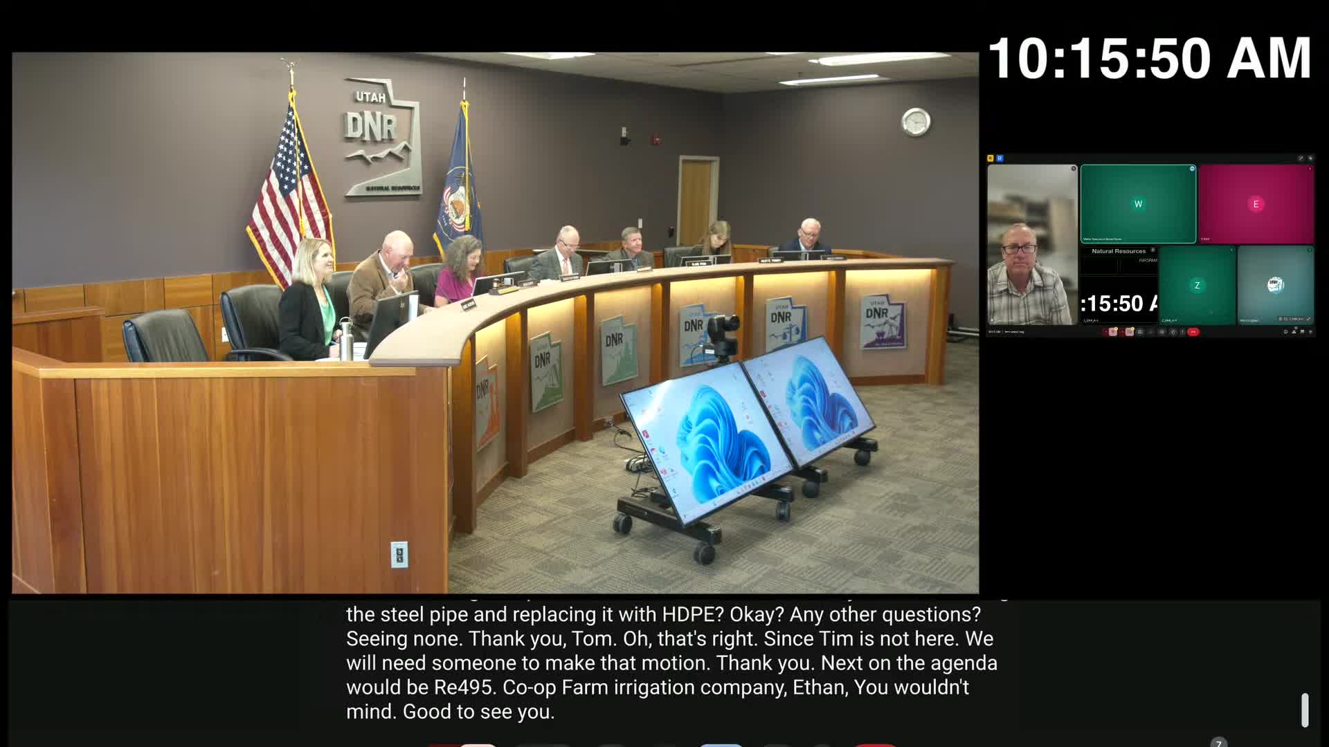 Two adjacent irrigation companies plan to pressurize systems, use grants and board funds for pipe and meters