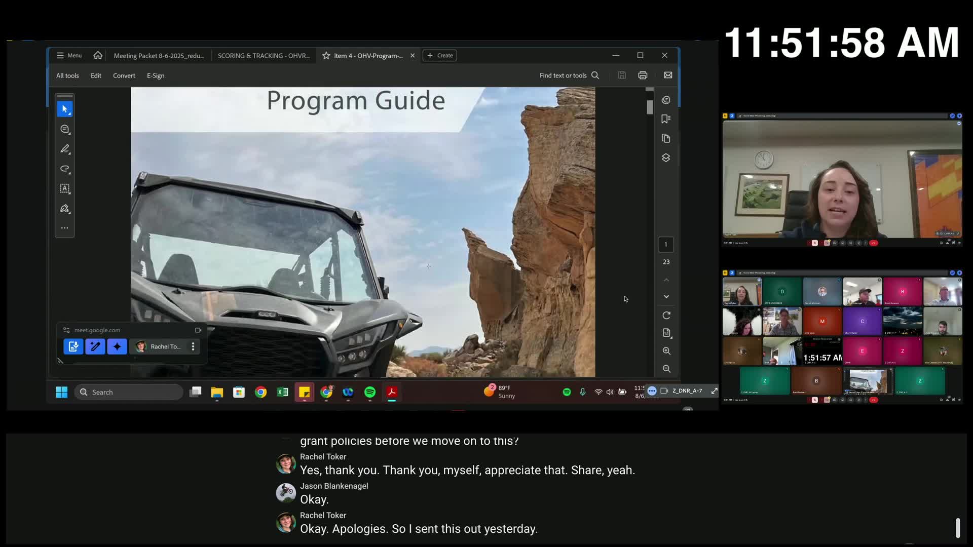 Division proposes policy updates on upfront funding, land acquisition and reimbursement rules; auditors flagged gift-card and fuel-card limits