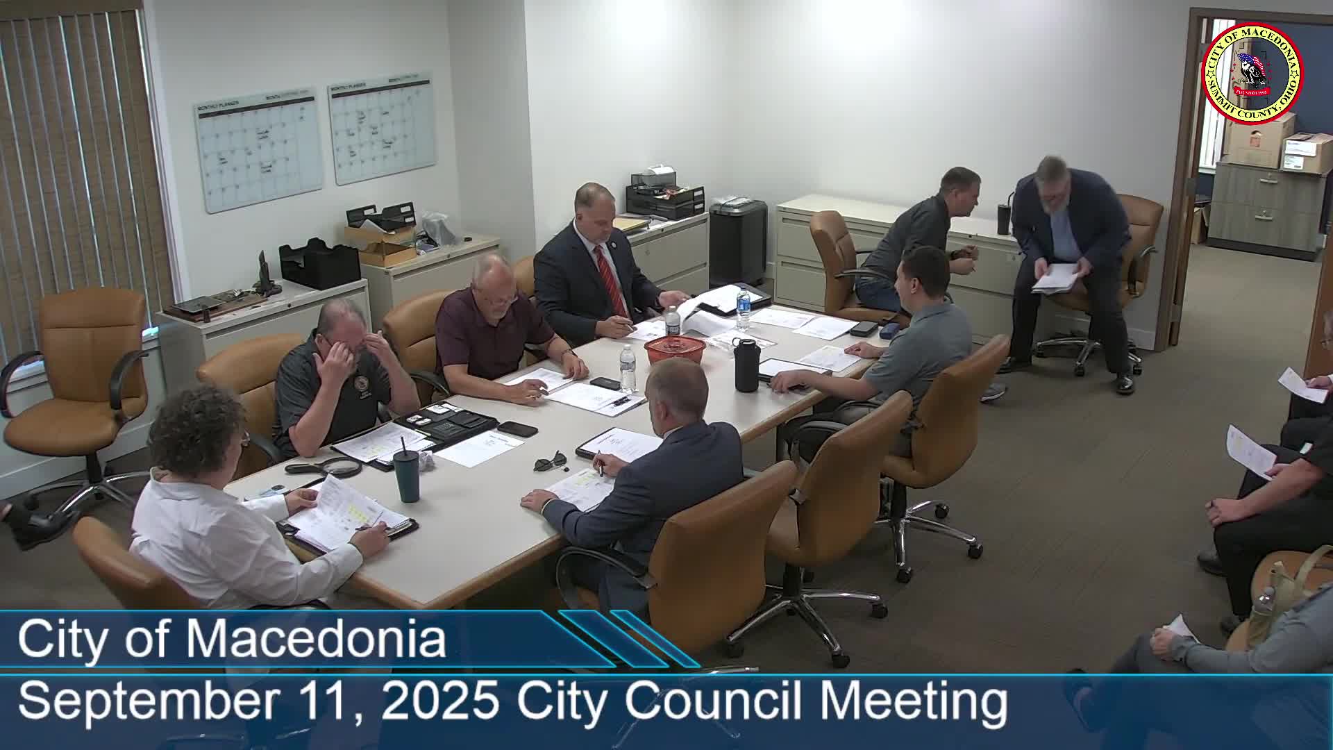 Macedonia council reviews police 2026 capital plan; approves SRO vehicle purchase