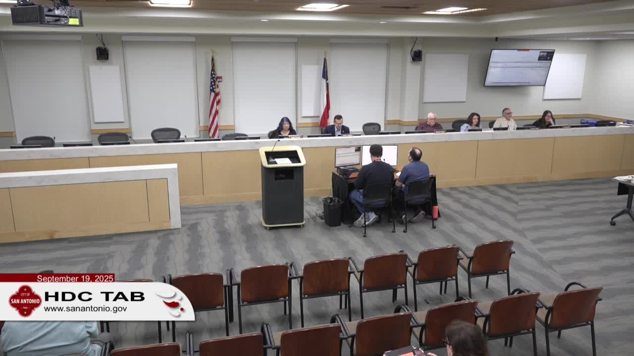 San Antonio Historic Preservation Council Discusses Permits and Community Engagement Policies