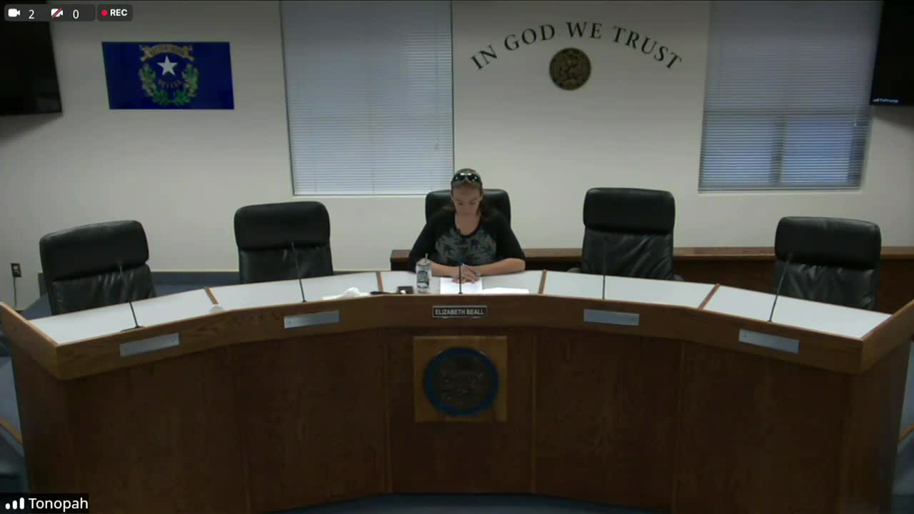 Tonopah Resident Questions Coordination of Emergency Services Funding