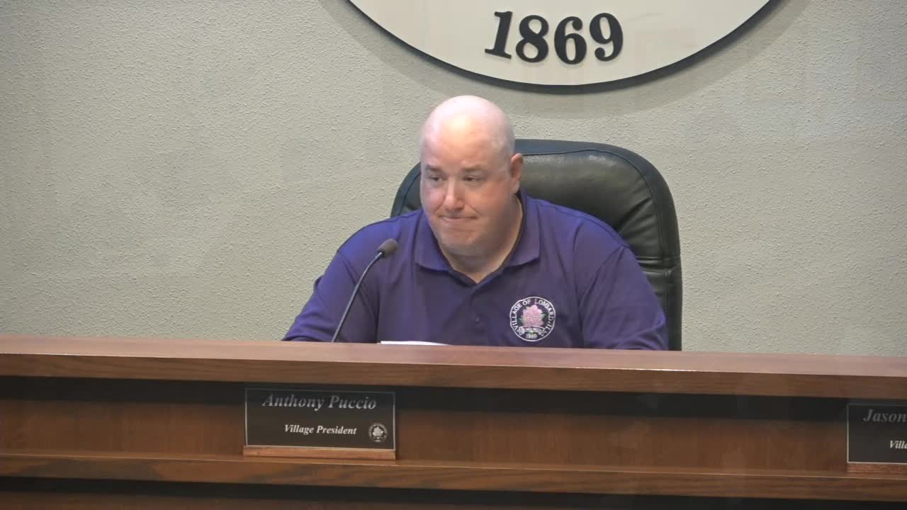 Village Board Approves Multiple Financial and Zoning Measures in Lombard Meeting