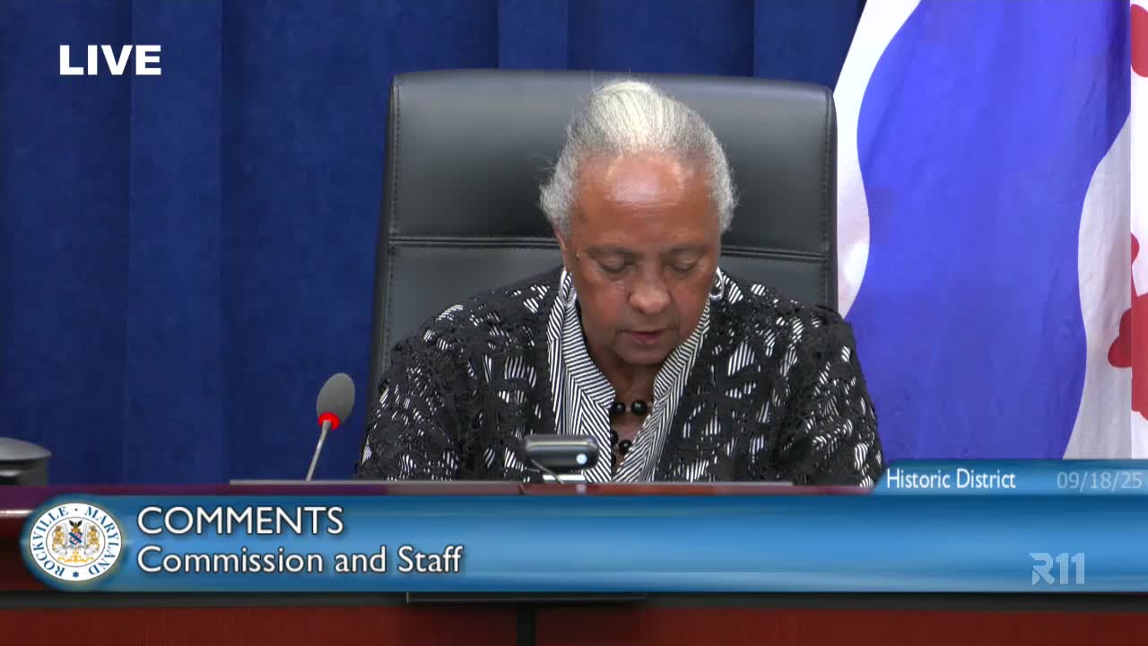 Commissioners Review Consent Agenda Items for Potential Discussion