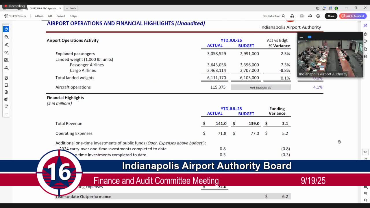 Airport Finance Report Reveals Mixed Results for July Passenger and Cargo Activity