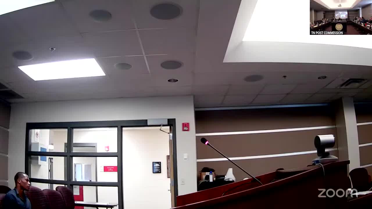 Tennessee POST Commission votes to open rulemaking to tighten preemployment paperwork timing