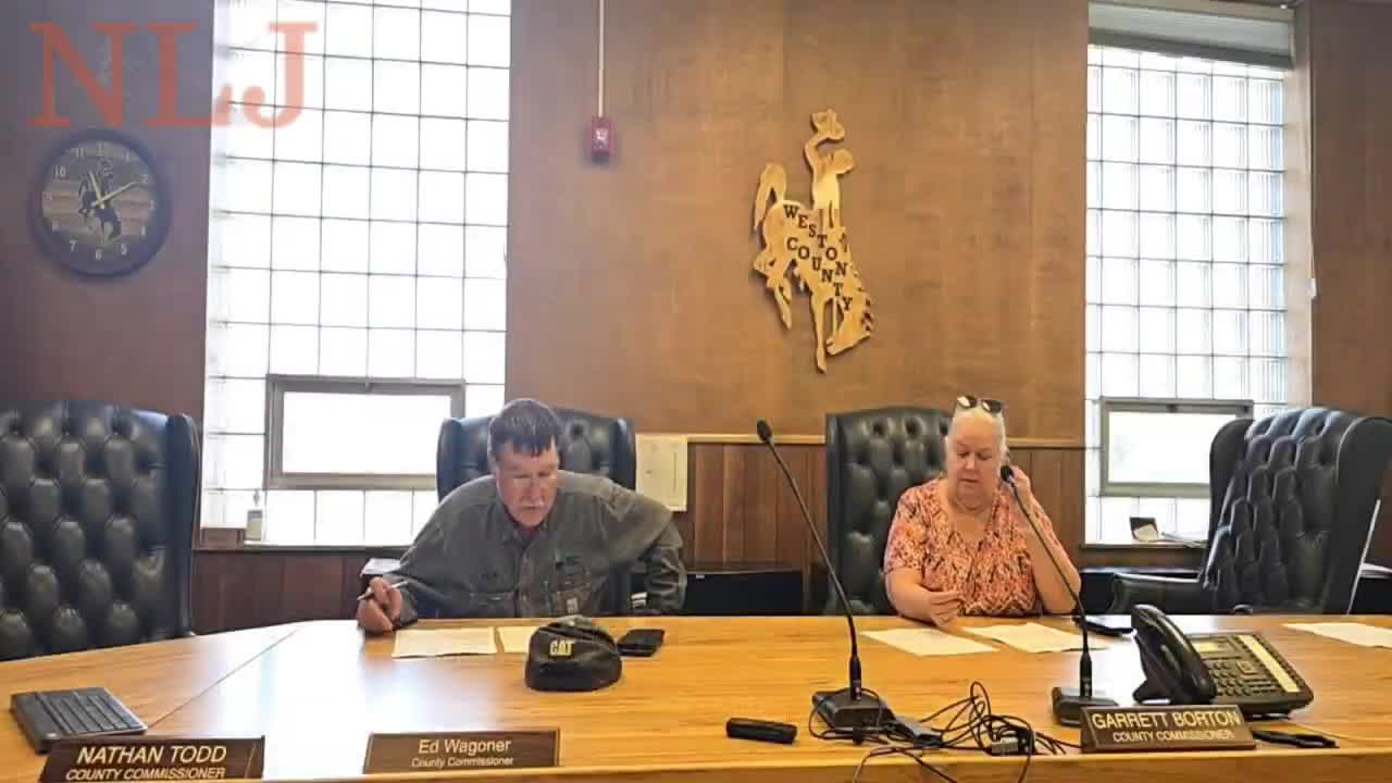 Weston County Council Approves Signature on Forest Service EIS Letter