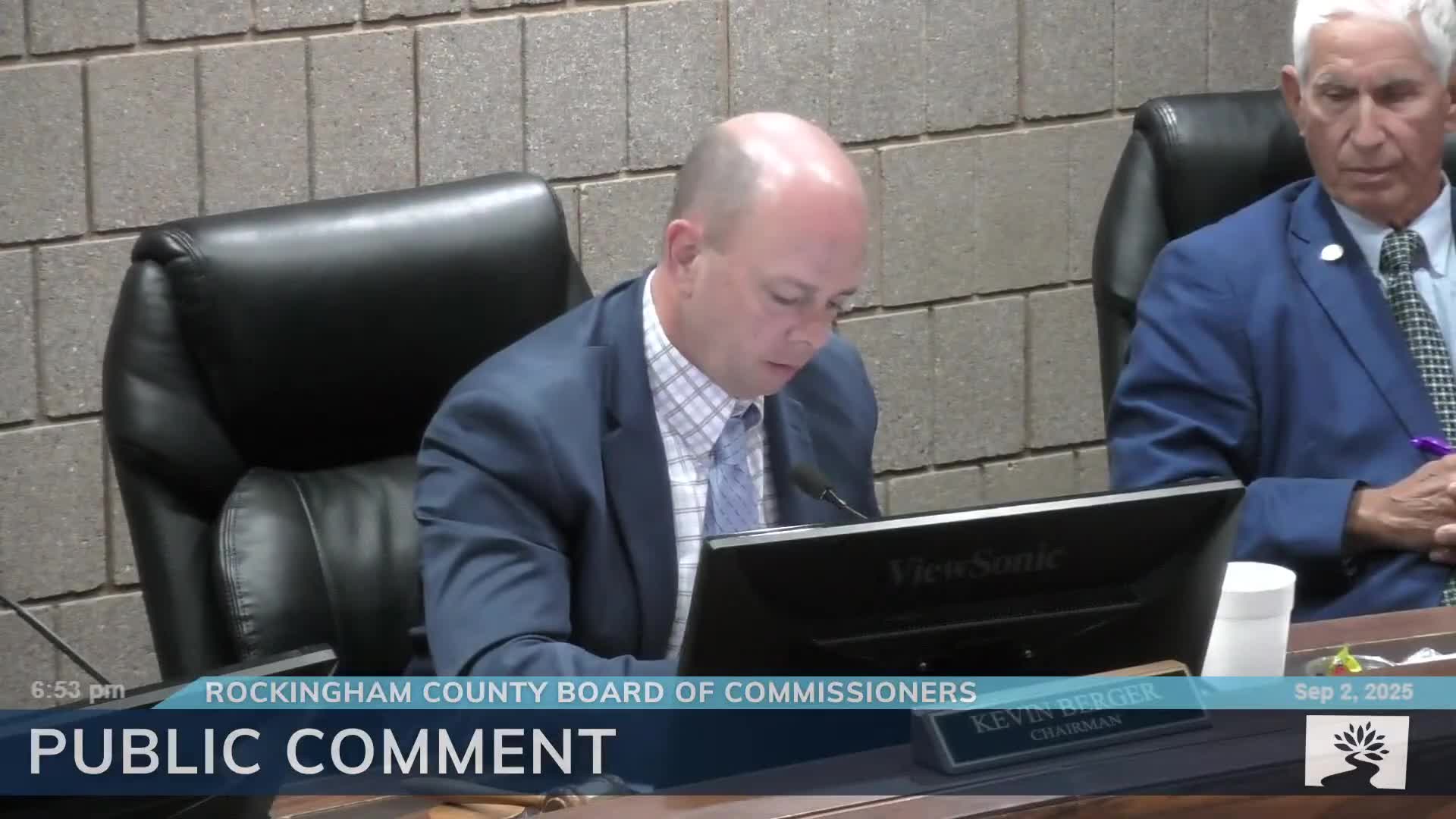 Commissioner Kellen Encourages Support for Local Schools and Festivals in Rockingham County