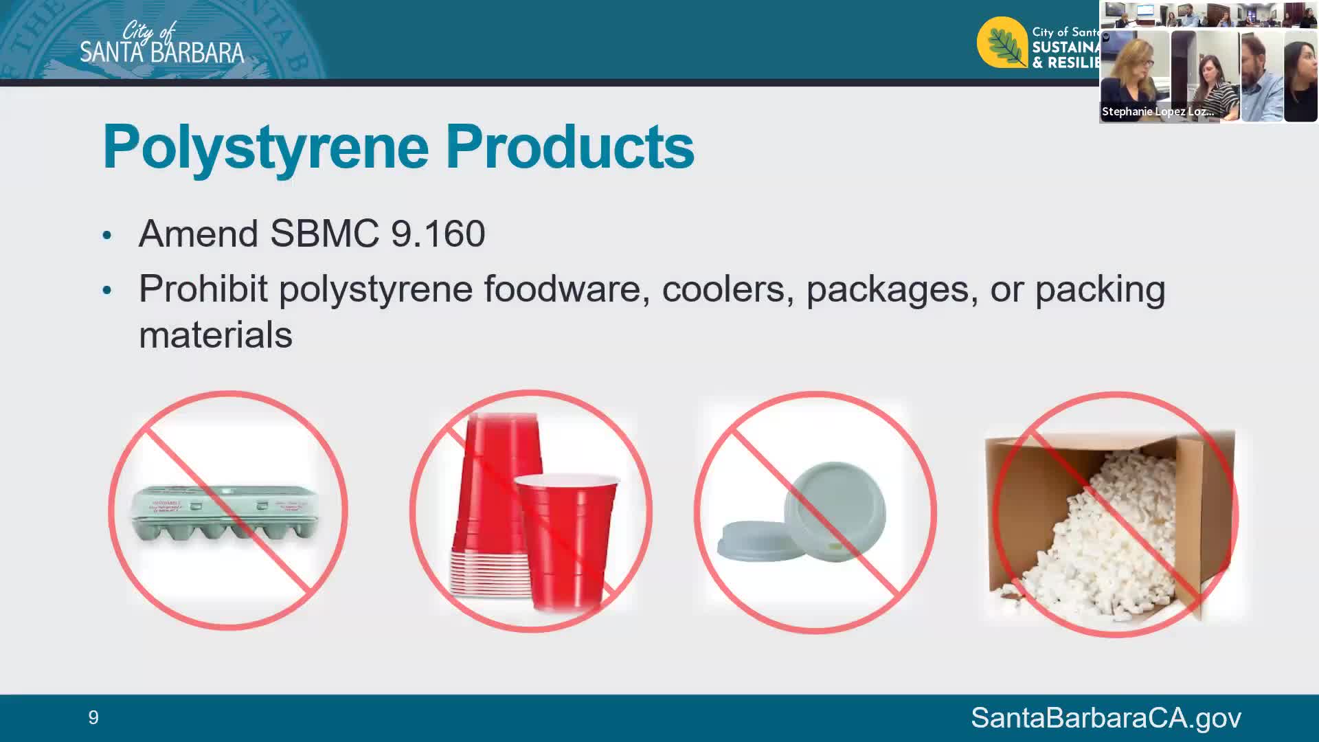 City Council Proposes Expanded Ban on Polystyrene and Single-Use Plastic Products