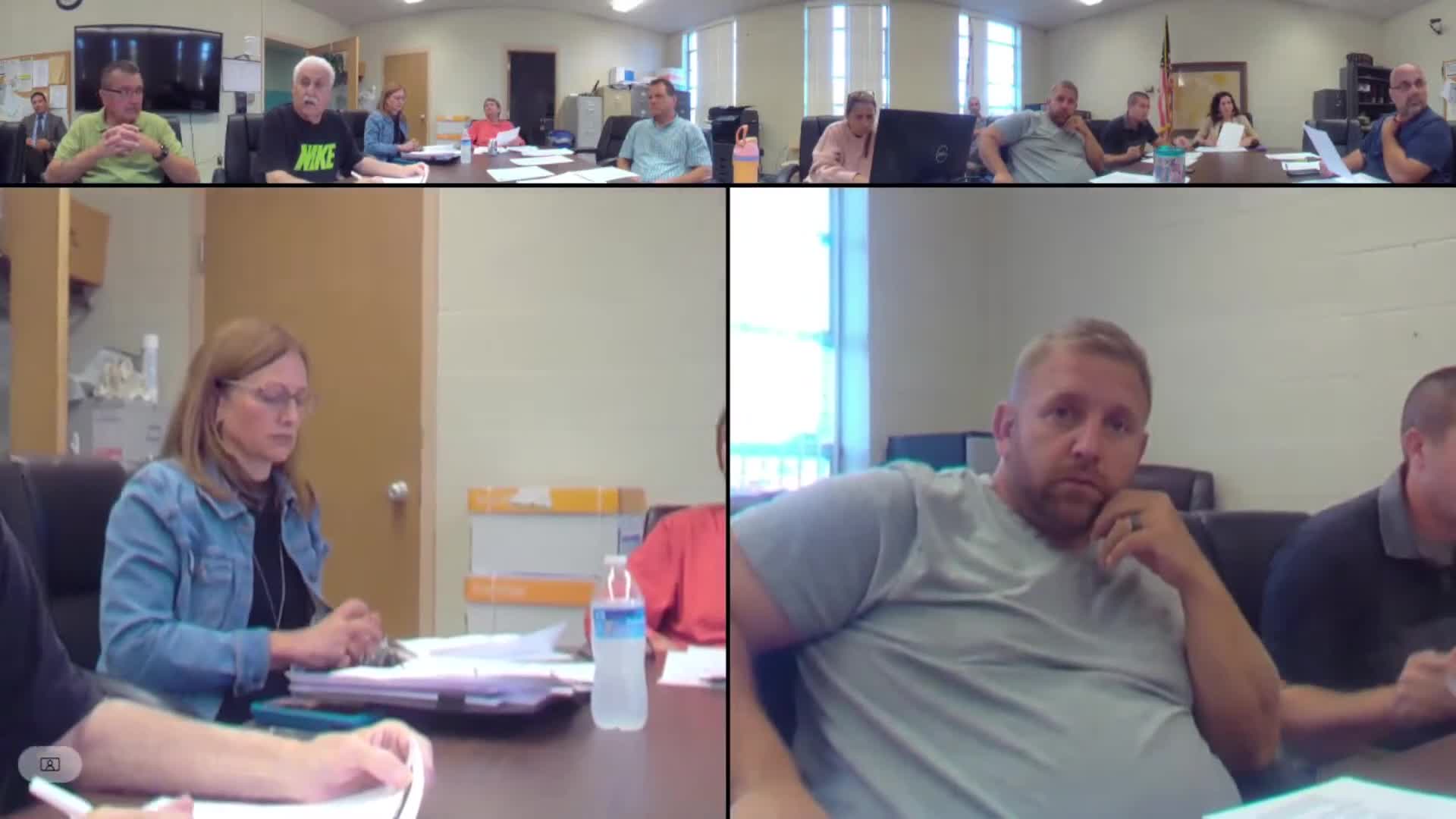 Council hears resident complaint about overgrown backyard at 426 Elmwood; staff cite legal limits to entering fenced yards