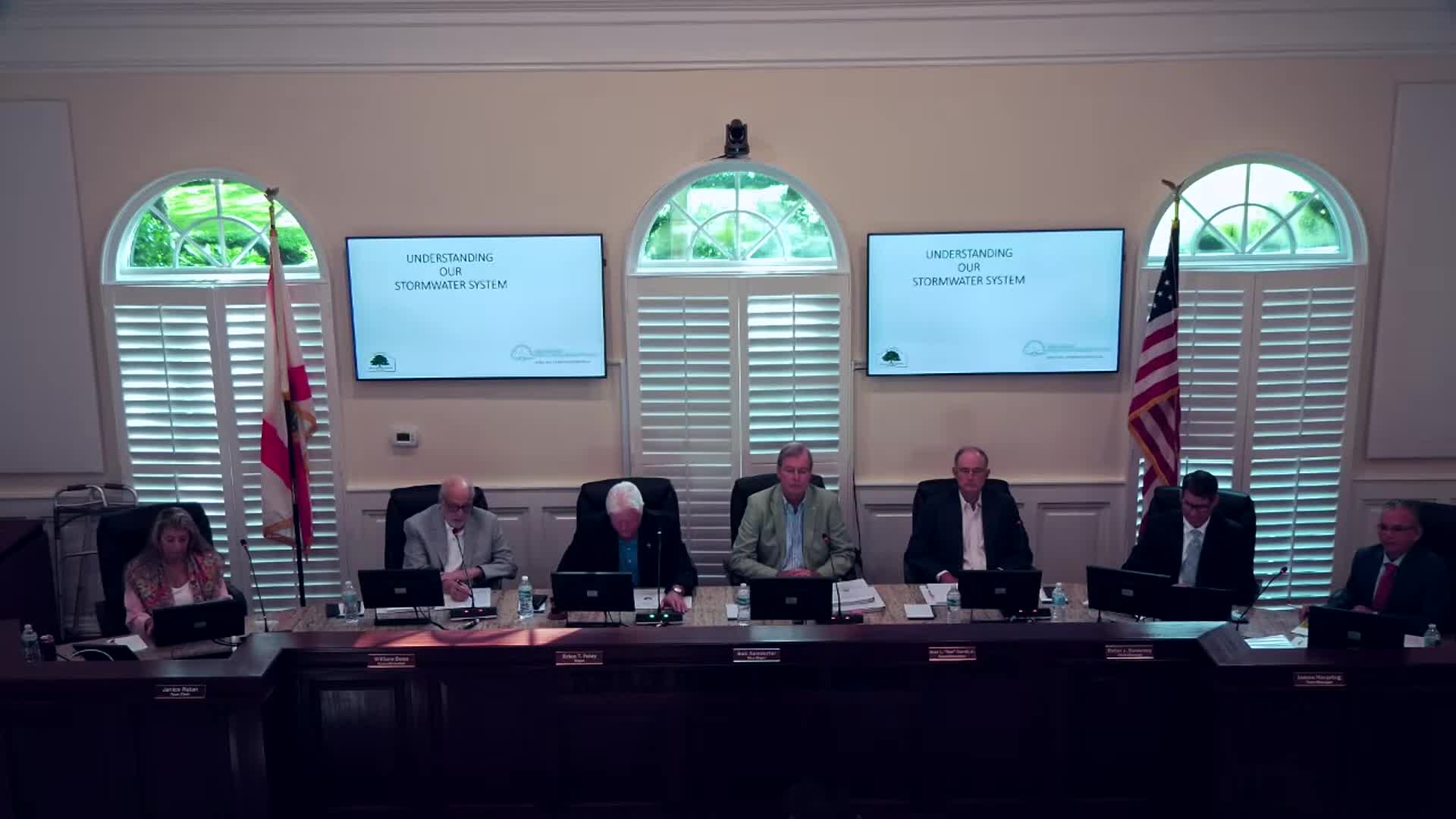 Consultant briefs council on NPDES/MS4 stormwater rules, illicit-discharge risks