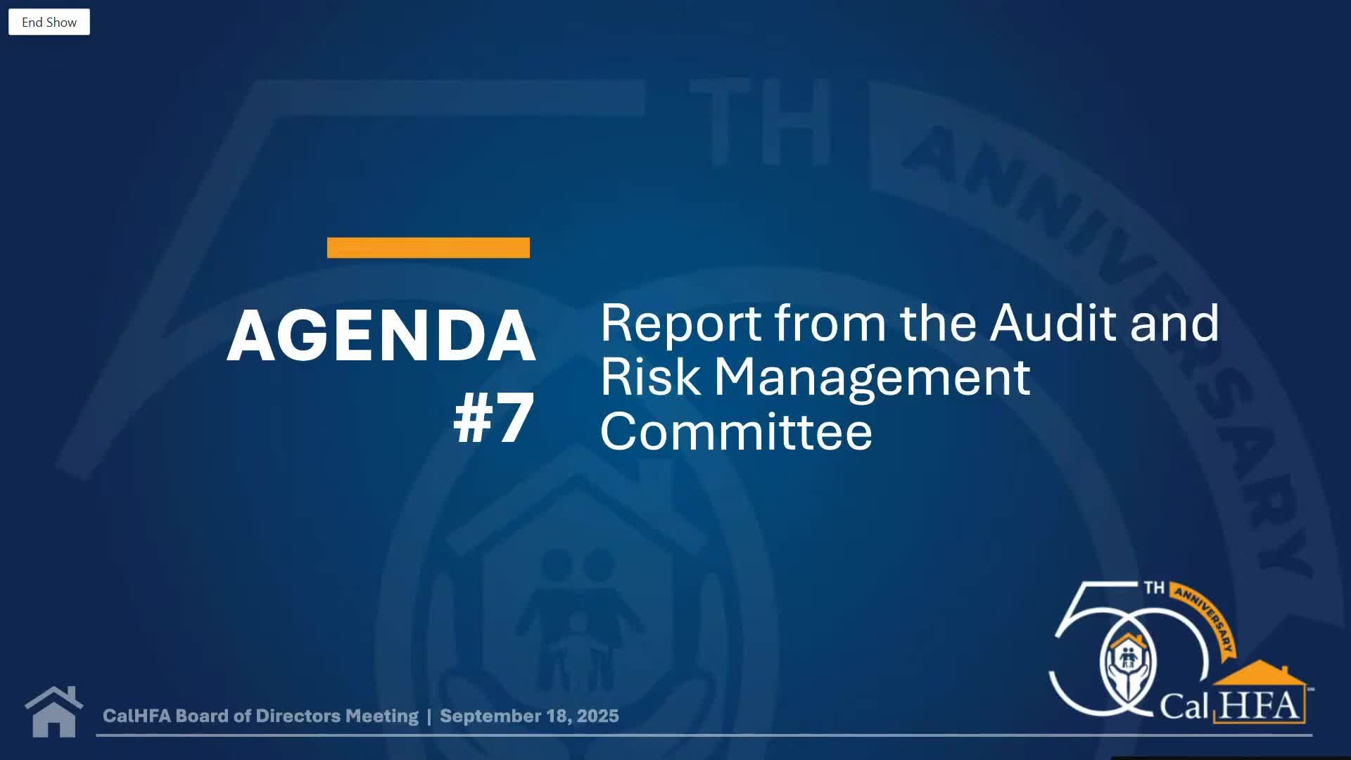 CalHFA audit committee recommends MGO after competitive RFQ and interviews