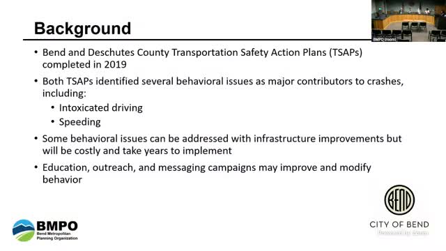 Bend MPO approves $5,000 match for COIC safety outreach grant