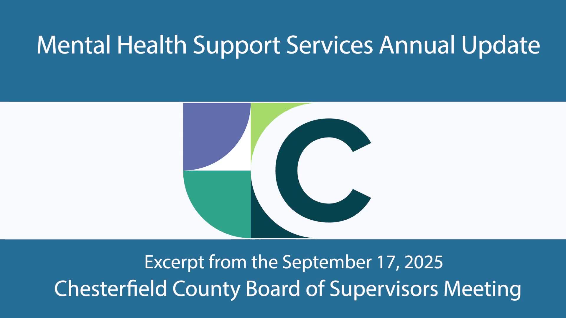 Chesterfield Community Services Board Reports Record Housing Success and Improved Mental Health Outcomes