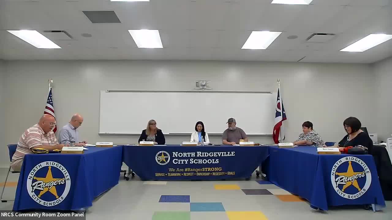 North Ridgeville board approves minutes, consent agenda, July financials and human resources slate