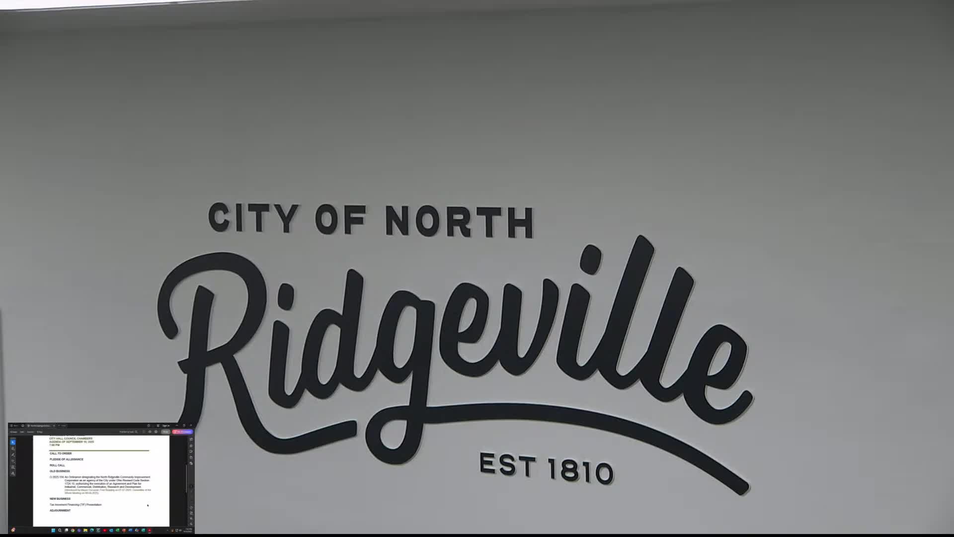 Committee of the Whole sends CIC designation back to council; requests council member on CIC board