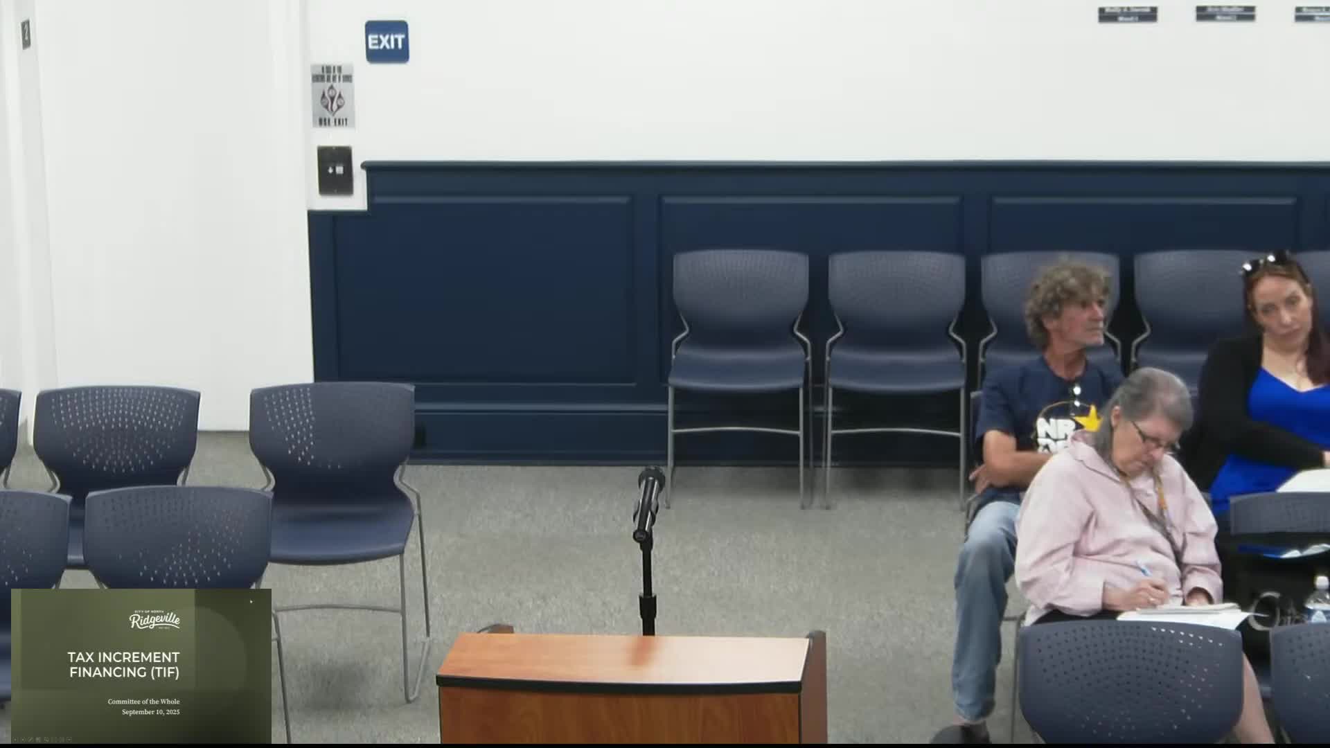 Staff previews broader use of tax-increment financing, including residential "incentive districts"