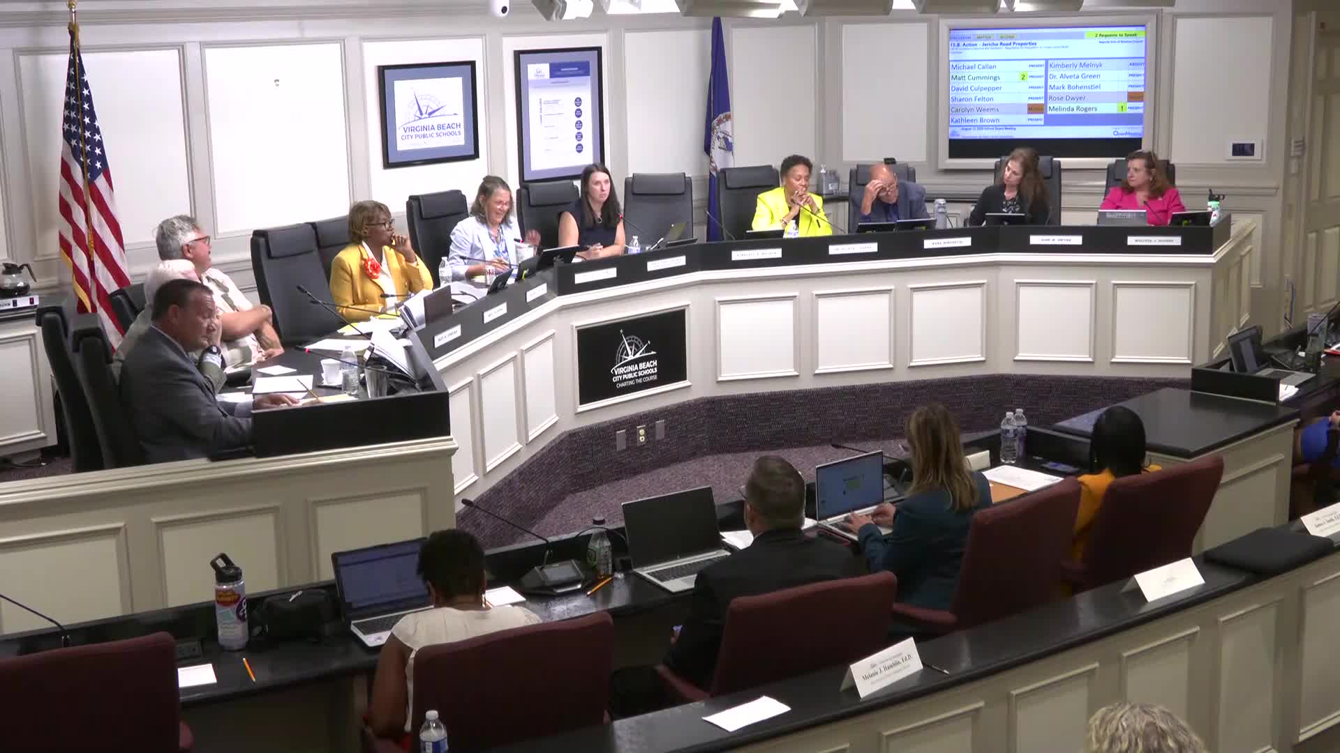 School board authorizes negotiation to transfer Jericho Road parcel to city for park; unanimous vote