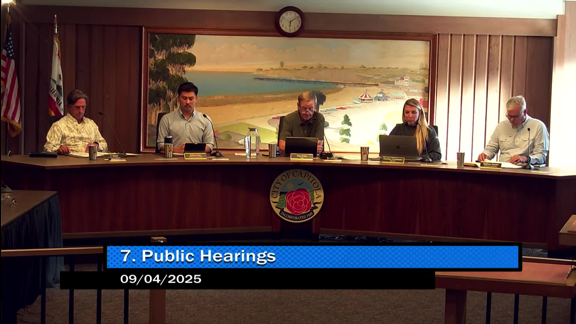 Capitola commission delays LUP amendment but backs zoning changes tied to Cliff Drive resiliency project