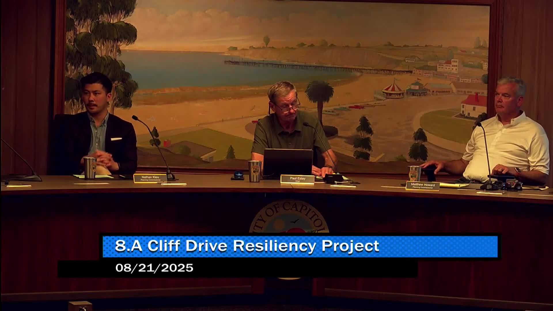 City to update local coastal program for Cliff Drive resiliency; grant-funded work to follow