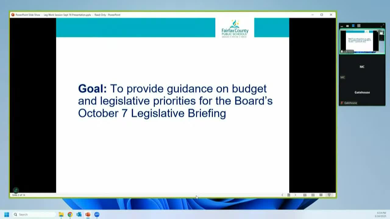 Virginia Board of Education outlines budget priorities ahead of October legislative session