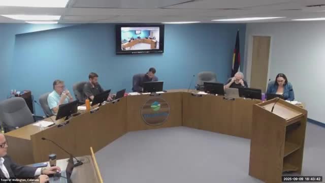 Wellington trustees approve consent agenda including crack-seal contract, WTP design services and Halloween street closures