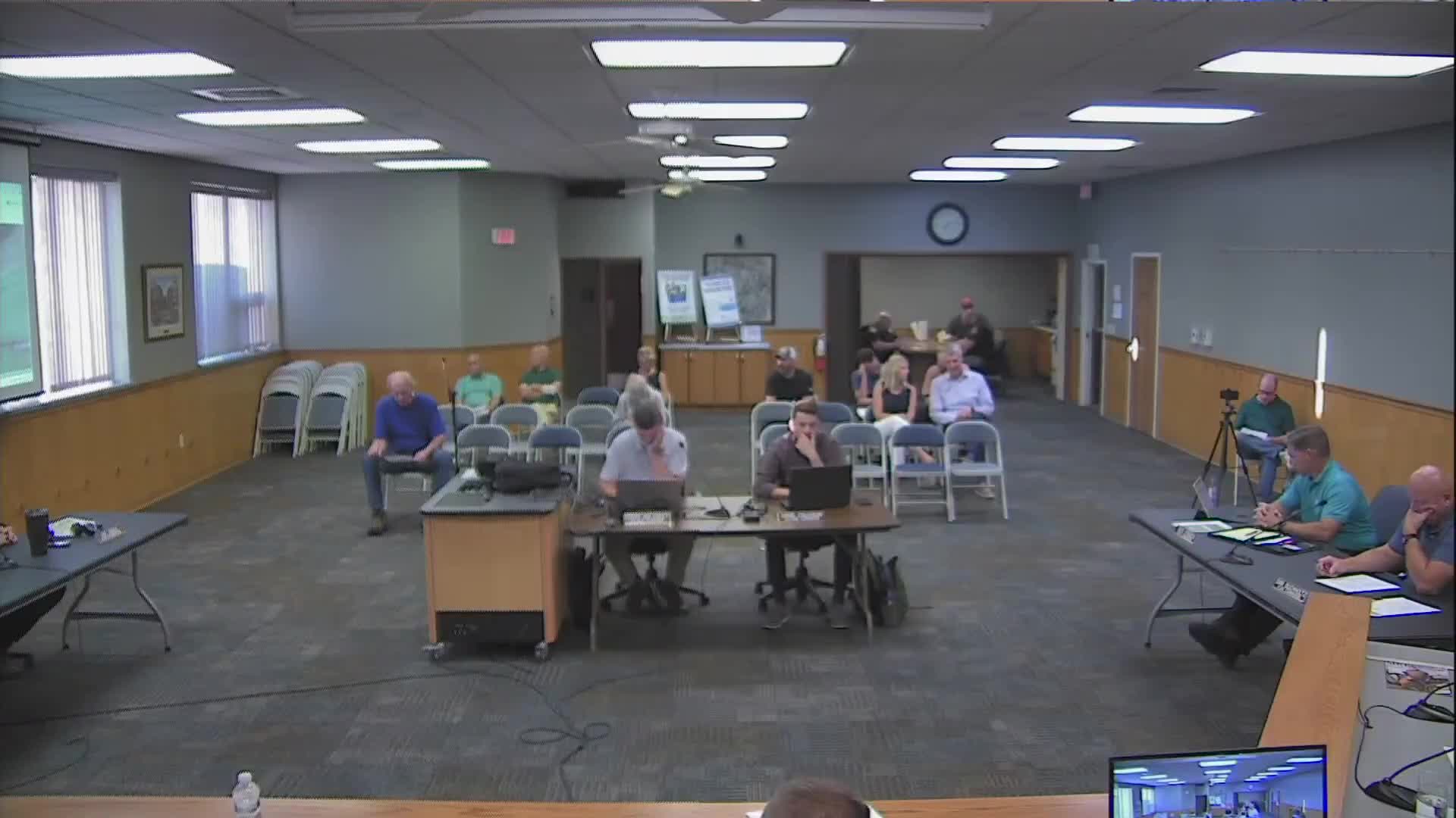 Village approves two open-air gazebos for local temple; planner asks to avoid drainage channel