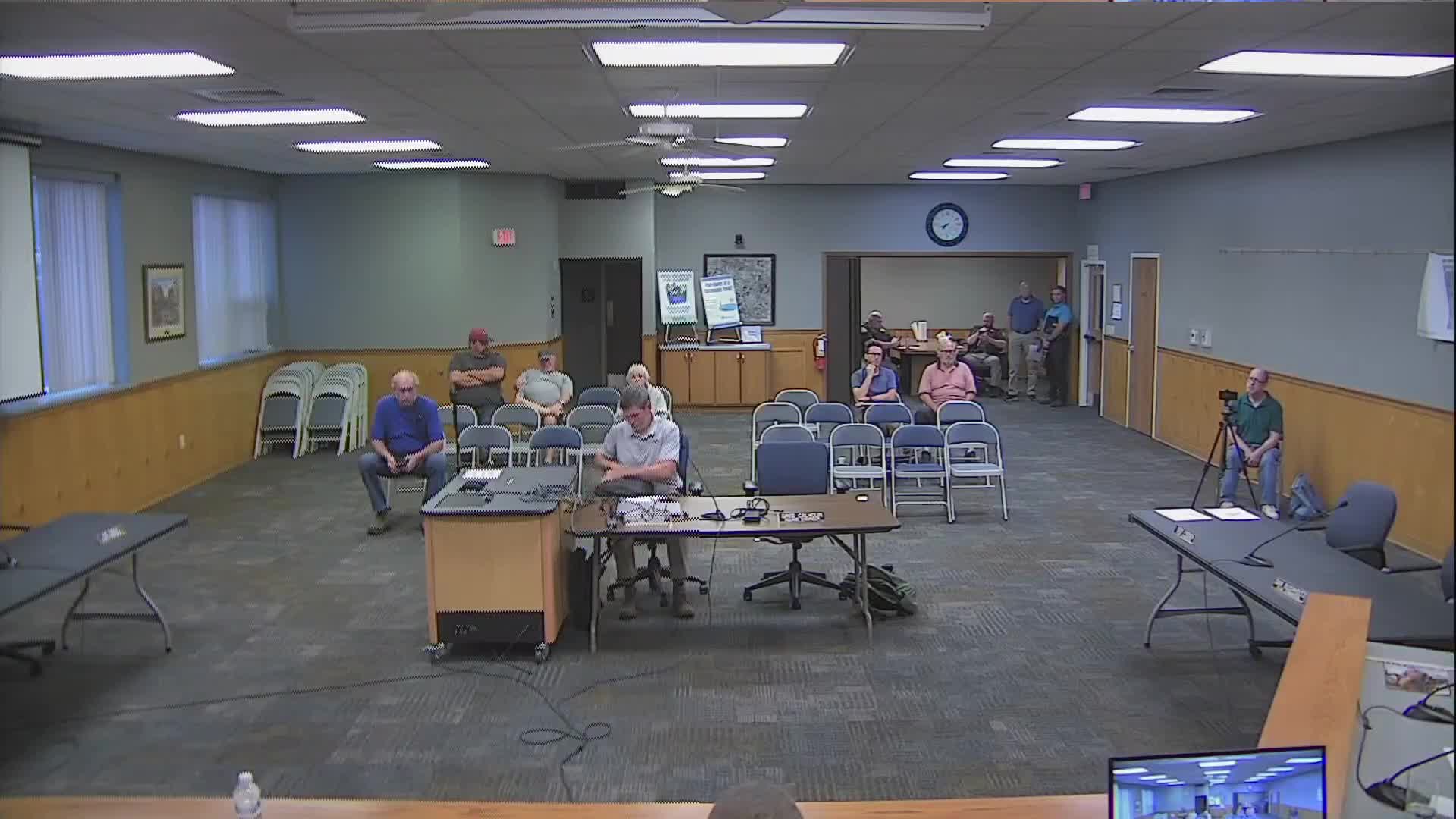 Board directs staff to place DPW building on higher ground, expand stalls; engineers to redraw plans