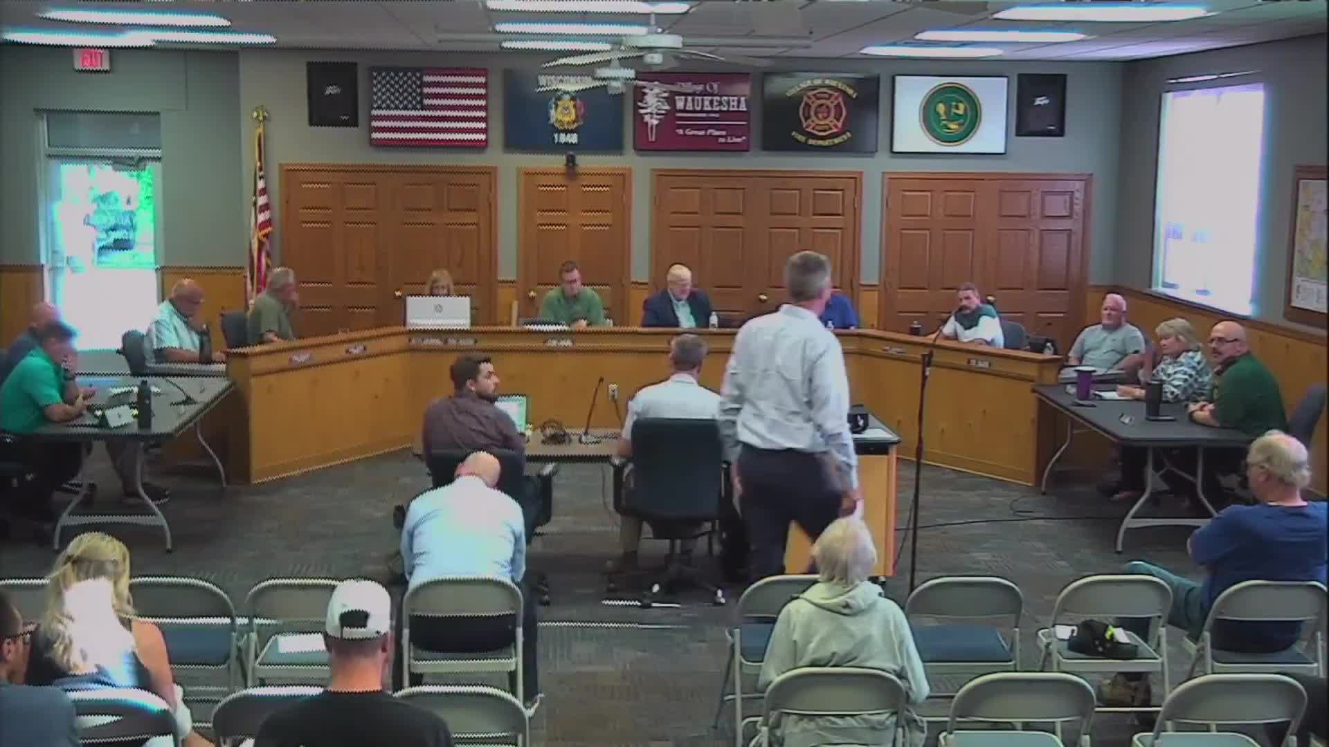 Homeowners say runoff from nearby development left private pond brown; officials to refer complaint