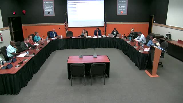 Board reviews first-read updates to gifted education, charter extracurricular and conduct policies