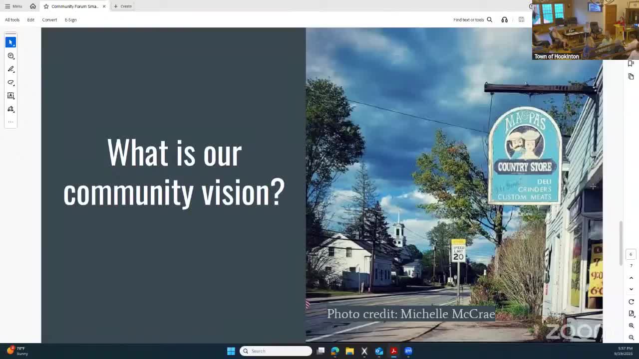 Resident Marjorie Allen Advocates for Sustainable Development in Hopkinton