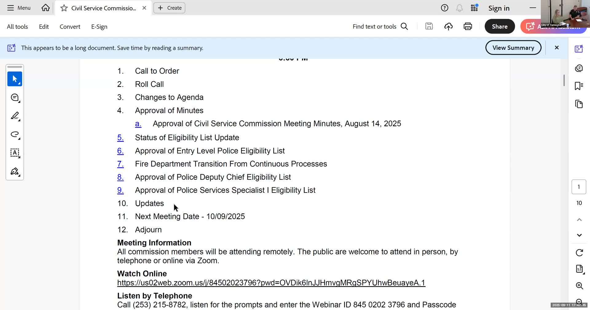 Tumwater police report hires underway and target spring start for body-worn cameras