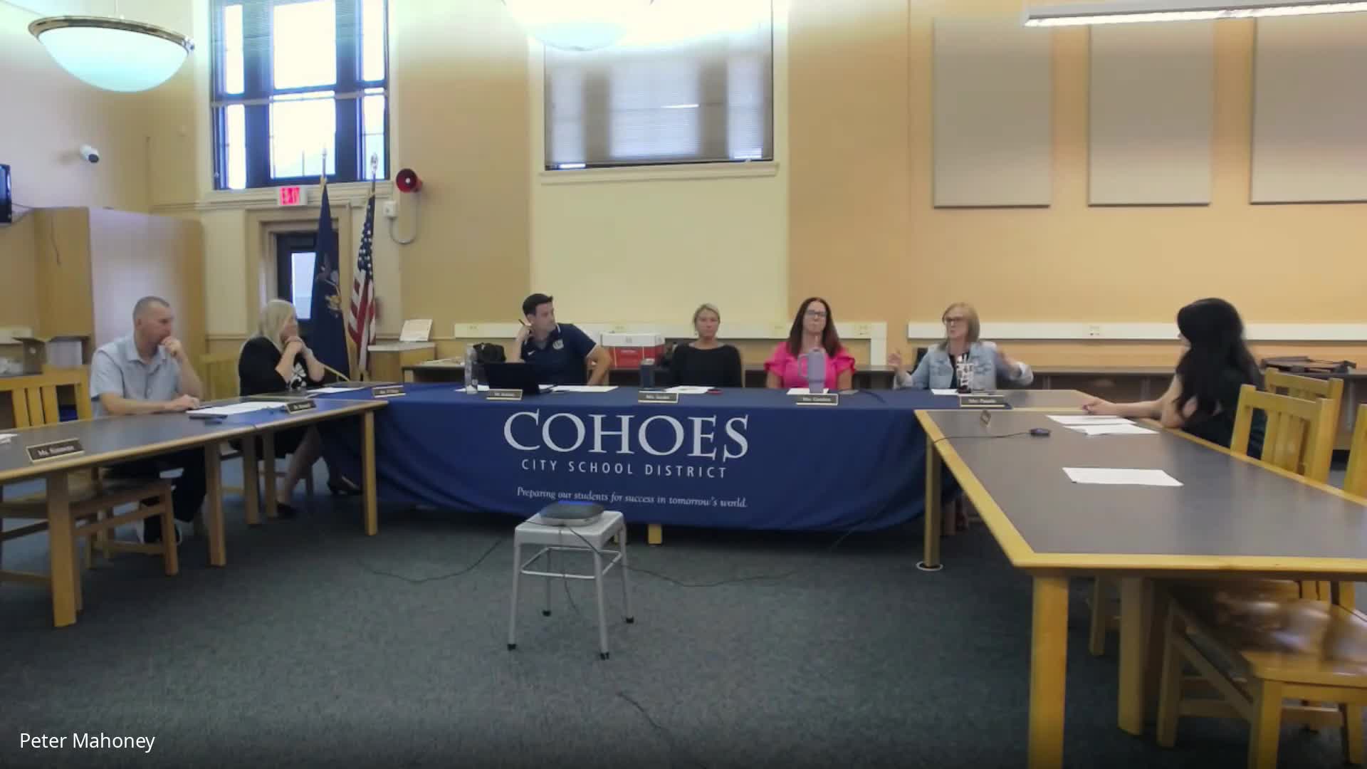 Board discusses tightening communications for athletics and district notifications