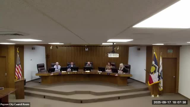 Payson City Council Approves Naming New Arterial Road Payson Parkway