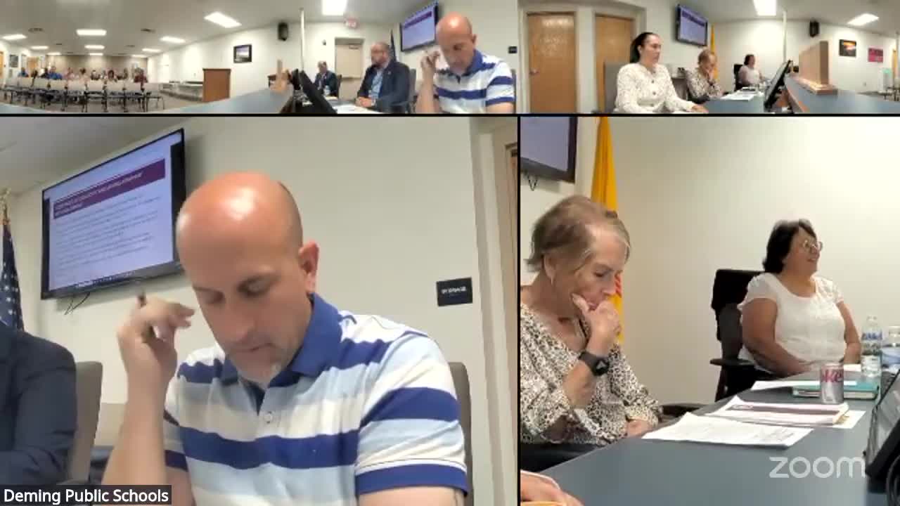 Board approves 2025–26 collective bargaining agreement with NEA Deming