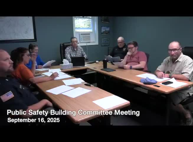 Huddleston Committee Plans October Kickoff and Website Launch for Public Safety Building
