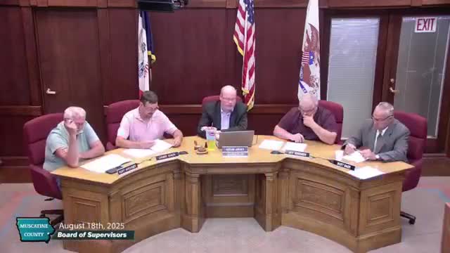 Muscatine supervisors set public hearing on rezoning 75.57 acres for heavy industrial use