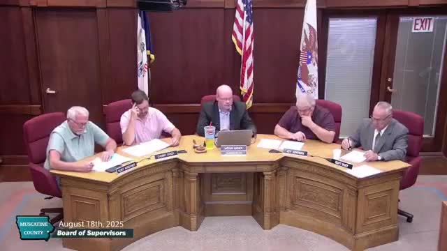 Supervisors approve $1,500 change order for administration building; staff update building projects and HVAC options