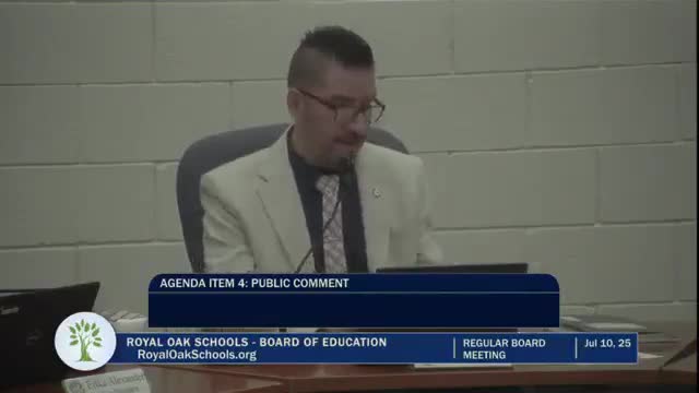 Royal Oak Board ratifies three-year contract with teachers’ union