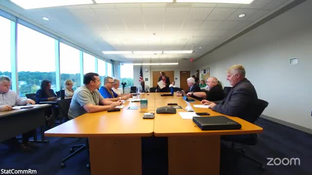 County finance director reports August sales tax receipts below plan, second payment slightly over plan