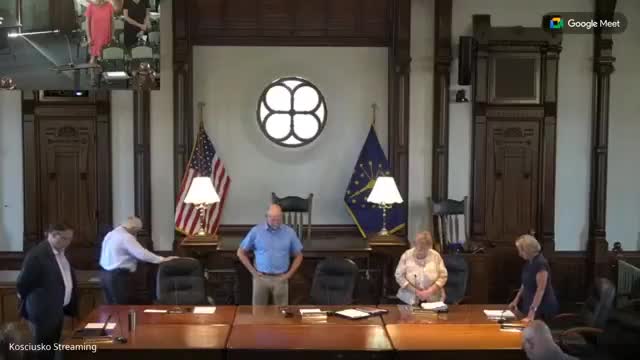 Kosciusko County Highway Department seeks approval for Aptura tracking system purchase