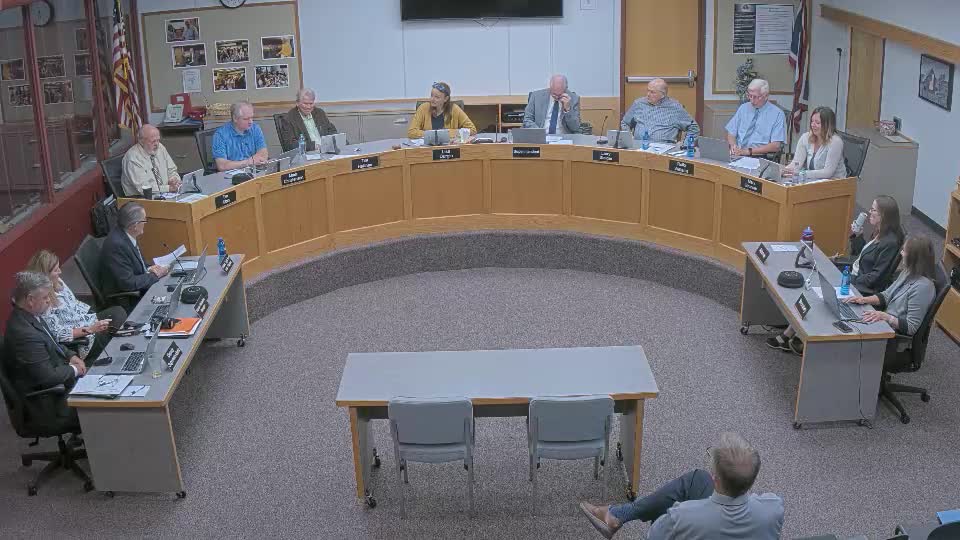 District updates on high-school design, stadium and aquatic center timelines; zoning and punch-list work ongoing