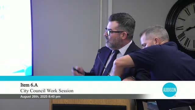 Addison work session trims proposed tax rate slightly; council debates pool bathrooms, Taste Addison and Quorum Drive bike lanes